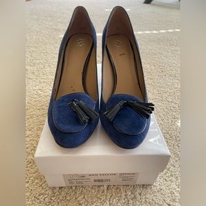 Hattie block heel with tassels